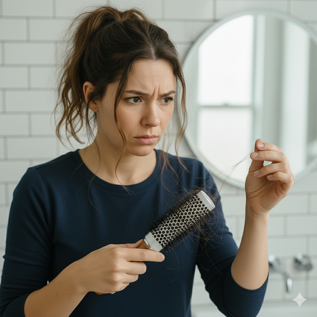 Stress und Haarausfall: Was die Forschung sagt